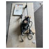 Router, plywood mount and stencils