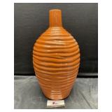 Orange vase