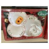 Gibson Christmas Dishes