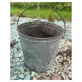 Galvanized pail