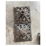 Metal umbrella stands