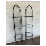 Two Metal Trellis