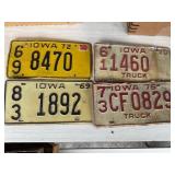 Vintag3 license plates