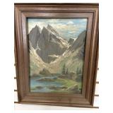 Mountain painting