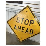 Stop Ahead Sign