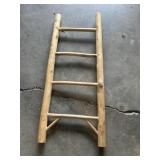 Light weight wood ladder