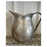 Rustic Metal Pitcher