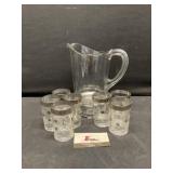 Pitcher and Glasses