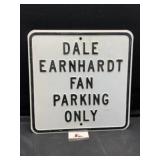 Dale Earnhardt Metal Sign