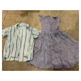 Vintage dress and top