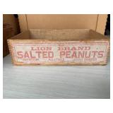 Salted peanut crate