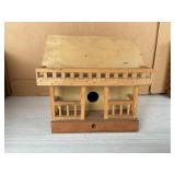 Handmade birdhouse