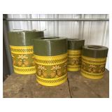 Vintage Metal Canisters