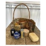 Basket and Vintage misc