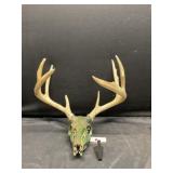 Camo Painted Deer Skull