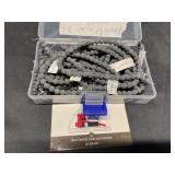 15 Strands of lava stone beads