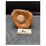 Vintage baseball planter