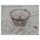 Metal egg basket