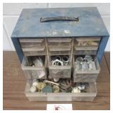 Hardware  Cabinet with misc. Some Eletrical