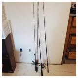 Fishing Poles, Shimano, Zebco Reels