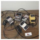 Bass Guitar Pedals and Cords