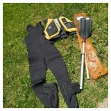 Kayak set, Wet Suit, Lifejacket, Paddle