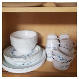 Vintage Corelle Forget Me Not Dishes