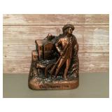 Banthrico metal Minuteman coin bank