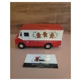 Die cast truck bank