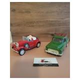 Die cast coin banks