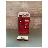 Coca-Cola designed sturdy diecast metal bank