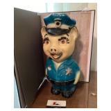 Large ceramic pig bank