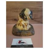 Hubley puppo cast iron bank