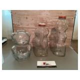 Glass animal Coin banks