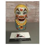 1930s J. Chein & Co. mechanical tin litho clown