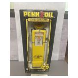 Pennzoil 1936 gas pump with on off light