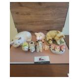 Pig figurines