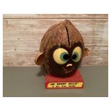 'No Worry Willie' coconut coin bank
