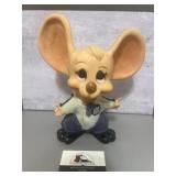 Vintage  'Police Officer Pete' mouse figure is a
