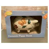 Classic Treasures ceramic piggy bank