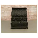 Cast iron cash register coin bank
