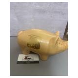 Country Kitchen Iowa Chop advertising piggy bank