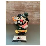 Vintage clown piggy bank