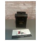 U.S. Mail Cast Iron Metal Steel Mailbox