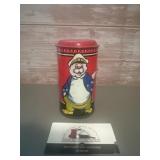 Vintage POST OFFICE SAVINGS POST Mailbox Bank Tin