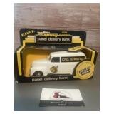 Vintage 1950s Chevy panel delivery bank
