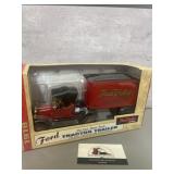 Ertl 1918 Ford die-cast metal tractor-trailer
