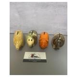 Vintage ceramic or pottery banks,