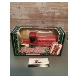 Vintage Coca-Cola, diecast metal bank
