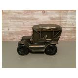 Metal car coin bank